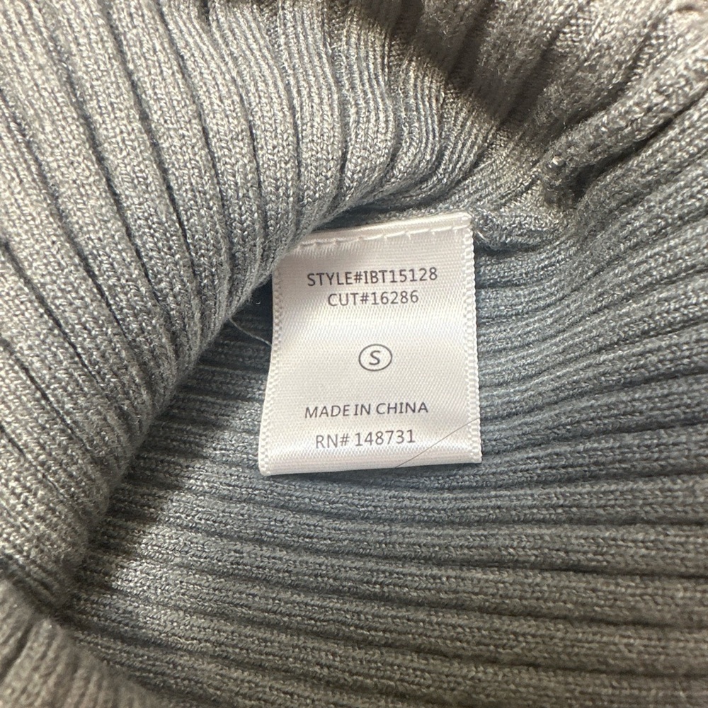 NWT Blue Blush Open Bodice Pullover Viscose Sweater Bohme Blue Gray Sz S Bolero - Picture 10 of 14